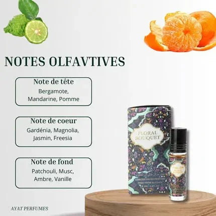 Ayat Perfumes Floral Bouquet Oil 6 ml – Blumiges Duftöl (einzeln & 6er-Pack) – ausgewählte Produktansicht