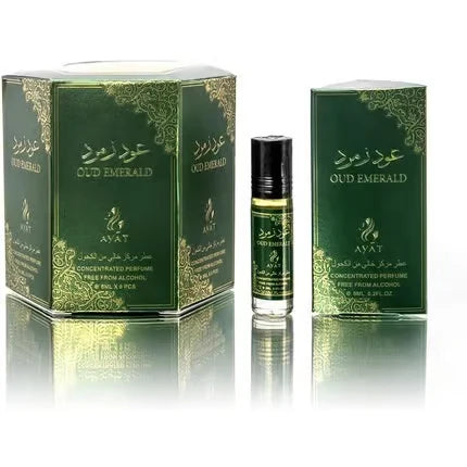Ayat Perfumes Oud Emerald Öl 6 ml – Orientalisches Parfum - Neuheiten
