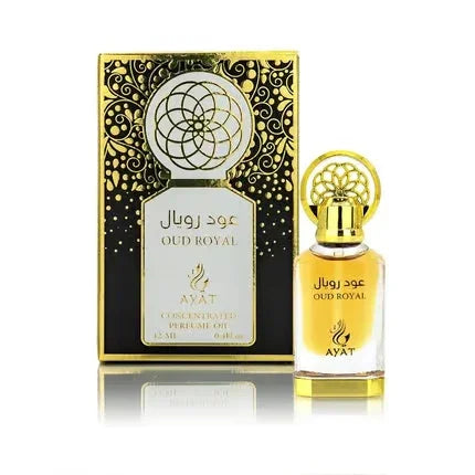 Ayat Perfumes Oud Royal 12 ml – Alcohol-Free Perfume Oil – Detailansicht 1