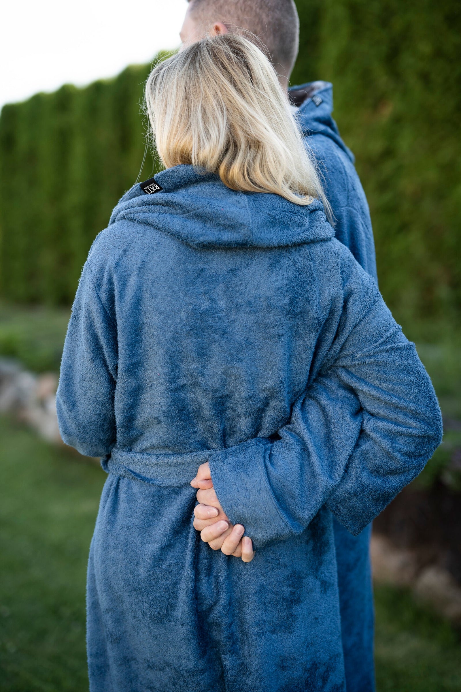 Unisex – Kapuzenbademantel – Bambus-Frottee – Produktansicht 3