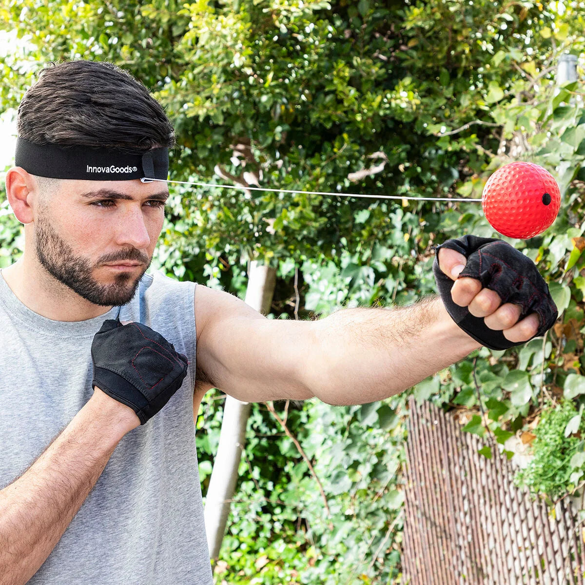 Reflexball-Trainingsset Balxing mit 2 Bällen – Produktansicht 5