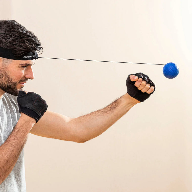 Balxing Reflexball-Training mit blauem Ball
