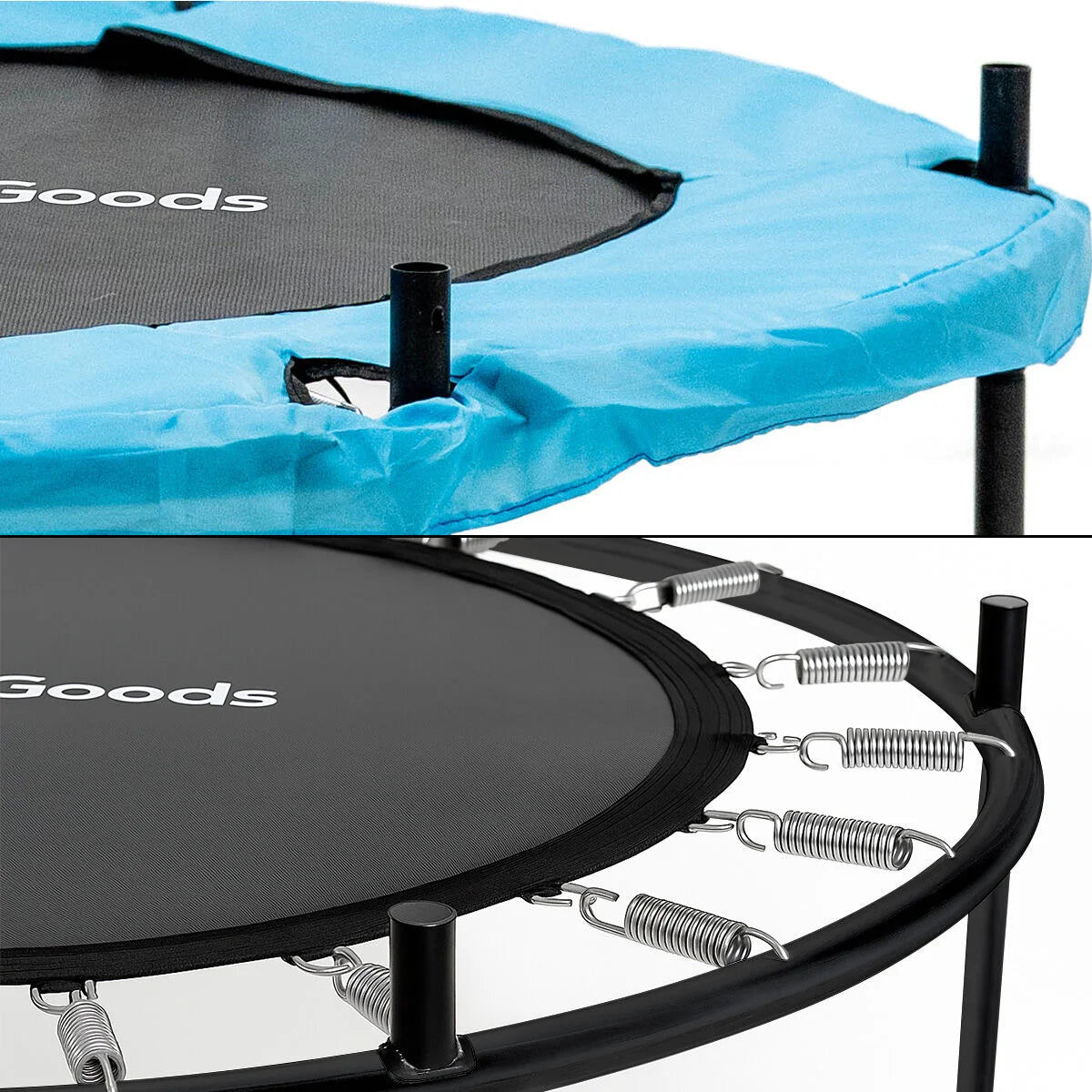 Kindertrampolin mit Sicherheitsnetz Zuply – Produktansicht 3