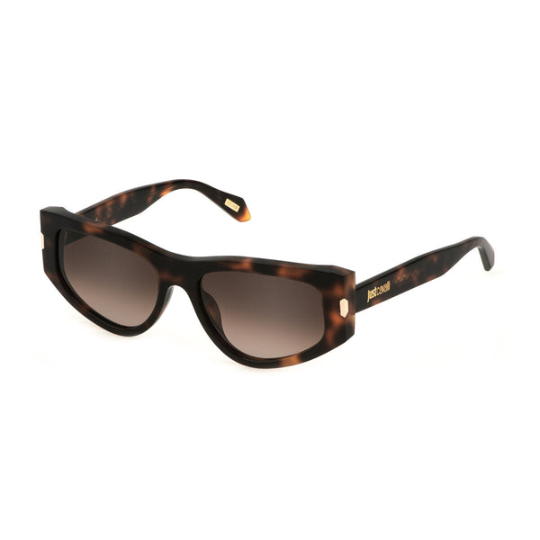 Just Cavalli SJC034-5509AJ Unisex-Sonnenbrille Braun 55 mm - Mode & Accessoires