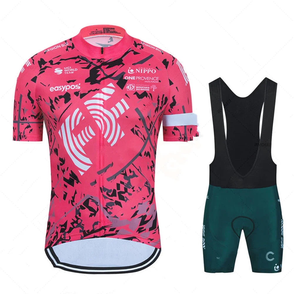 Unisex Kurzarm-Radtrikot, atmungsaktiv