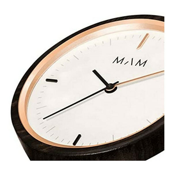 MAM Unisex-Uhr Holz und Edelstahl in Braun Rosa - Mode & Accessoires