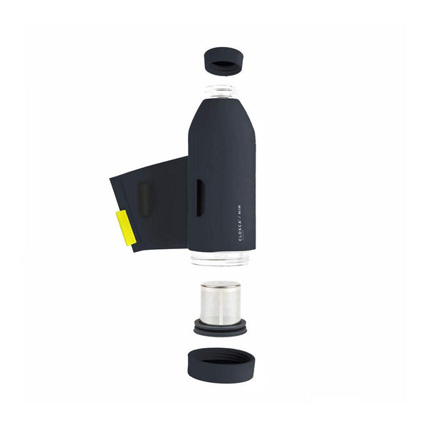 MAM Unisex-Uhr aus Holz mit grauem Lederarmband - Mode & Accessoires