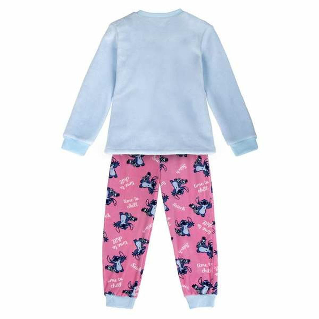 Schlafanzug Für Kinder Stitch Hellblau