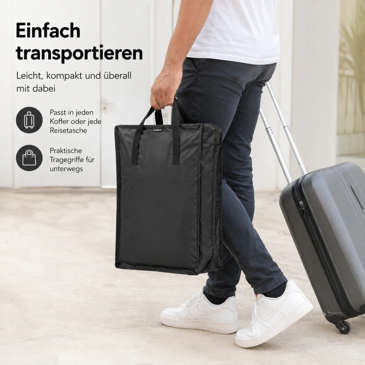 Schuh-Organizer für Reisen – Platz für bis zu 12 Schuhe – Produktansicht 2