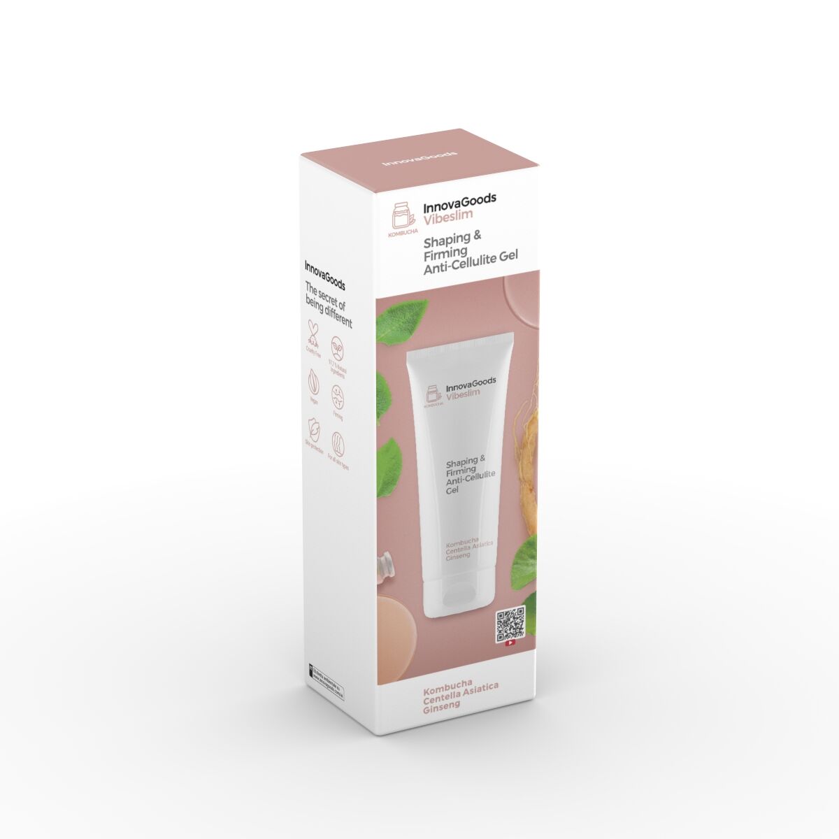 Straffendes und modellierendes Anti-cellulite-Gel Kombucha Vibeslim InnovaGoods 200 ml - AWK Flagship