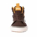 Braune und weiße Vans Filmore High Top Herrenschuh Sneakers für stilvollen Look