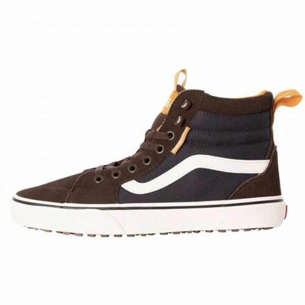 Vans Filmore High Top Herrenschuh Sneakers in Braun und Schwarz, stylischer Vans filmore high