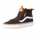 Brown und schwarze Vans Filmore High Top Herrenschuh Sneakers, stylischer High-Top
