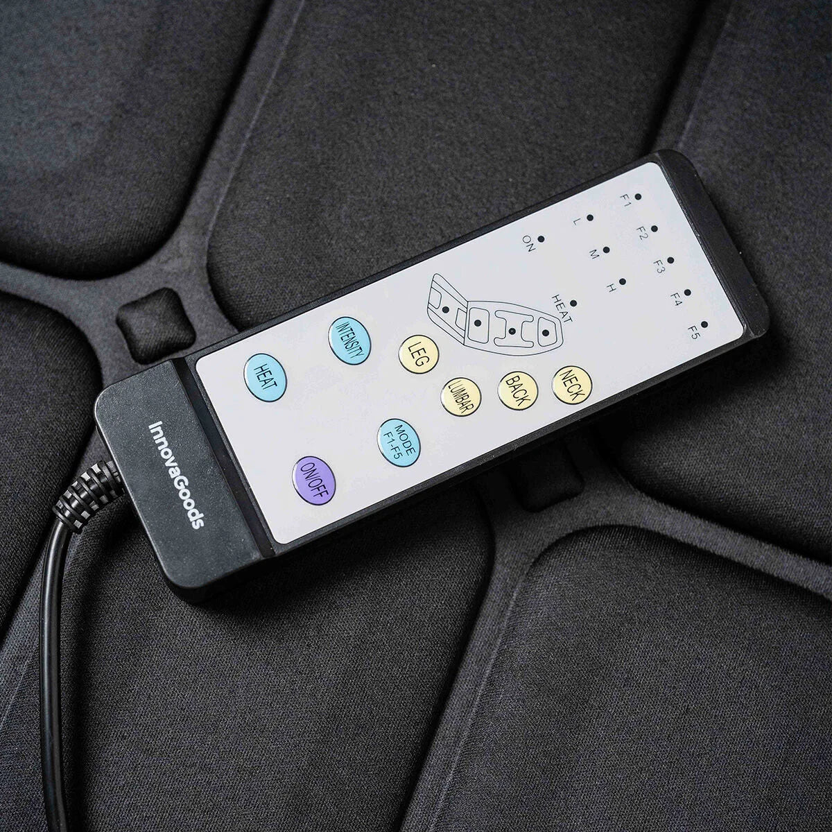 Vhemat Vibrations-Massagematte mit Wärme – Produktansicht 5