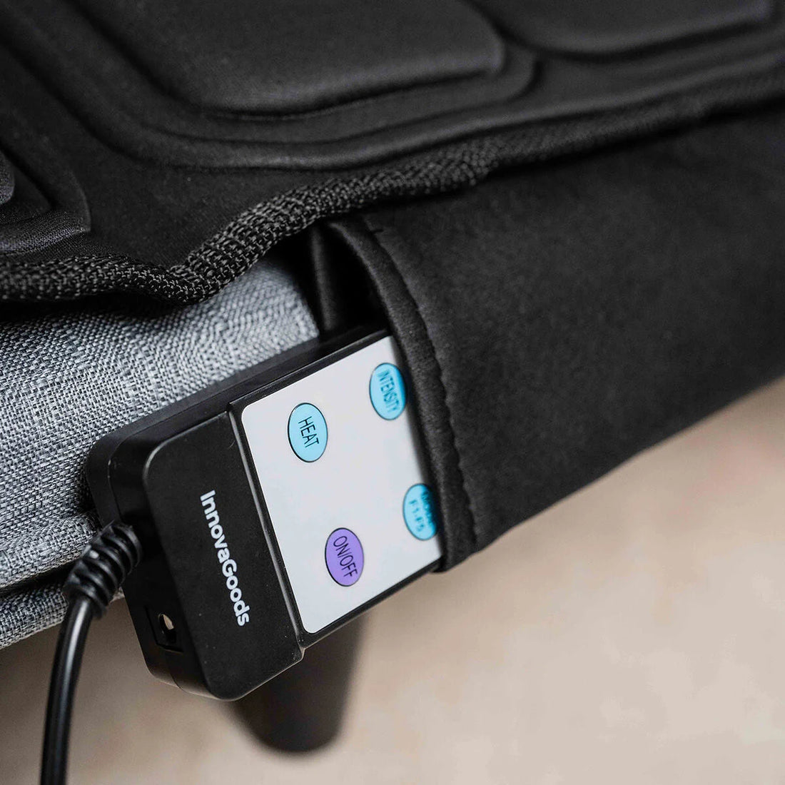 Vhemat Vibrations-Massagematte mit Wärme – Detailansicht 1