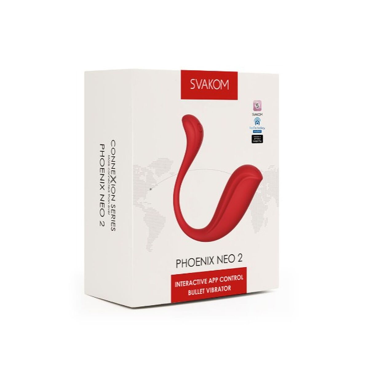 Vibrator Svakom Rot hochwertige erotische Artikel