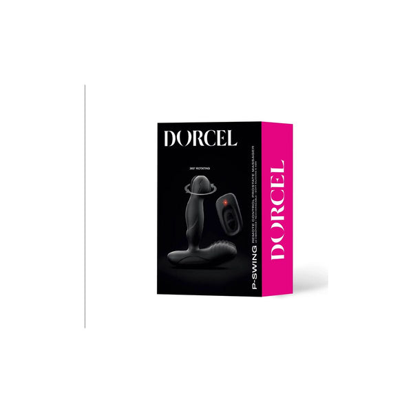 Vice Dorcel: Gebogener Silikon-Vibrator in Schwarz - Erotik Shop