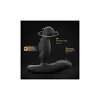 Vice Dorcel: Gebogener Silikon-Vibrator in Schwarz - Erotik Shop