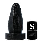 Virgite Anal Plug Schwarz Silikon mit Saugnapf - Erotik Shop
