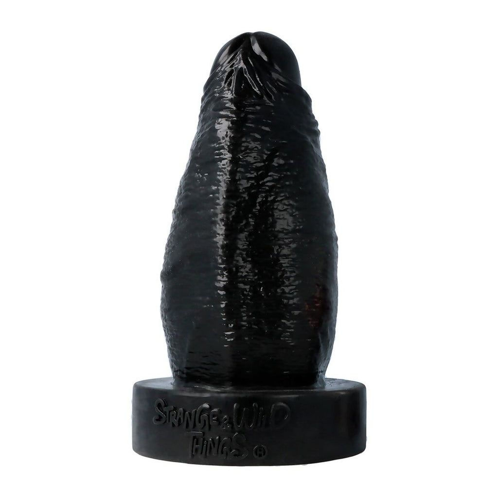 Virgite Anal Plug Schwarz Silikon mit Saugnapf - Erotik Shop