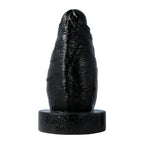 Virgite Anal Plug Schwarz Silikon mit Saugnapf - Erotik Shop