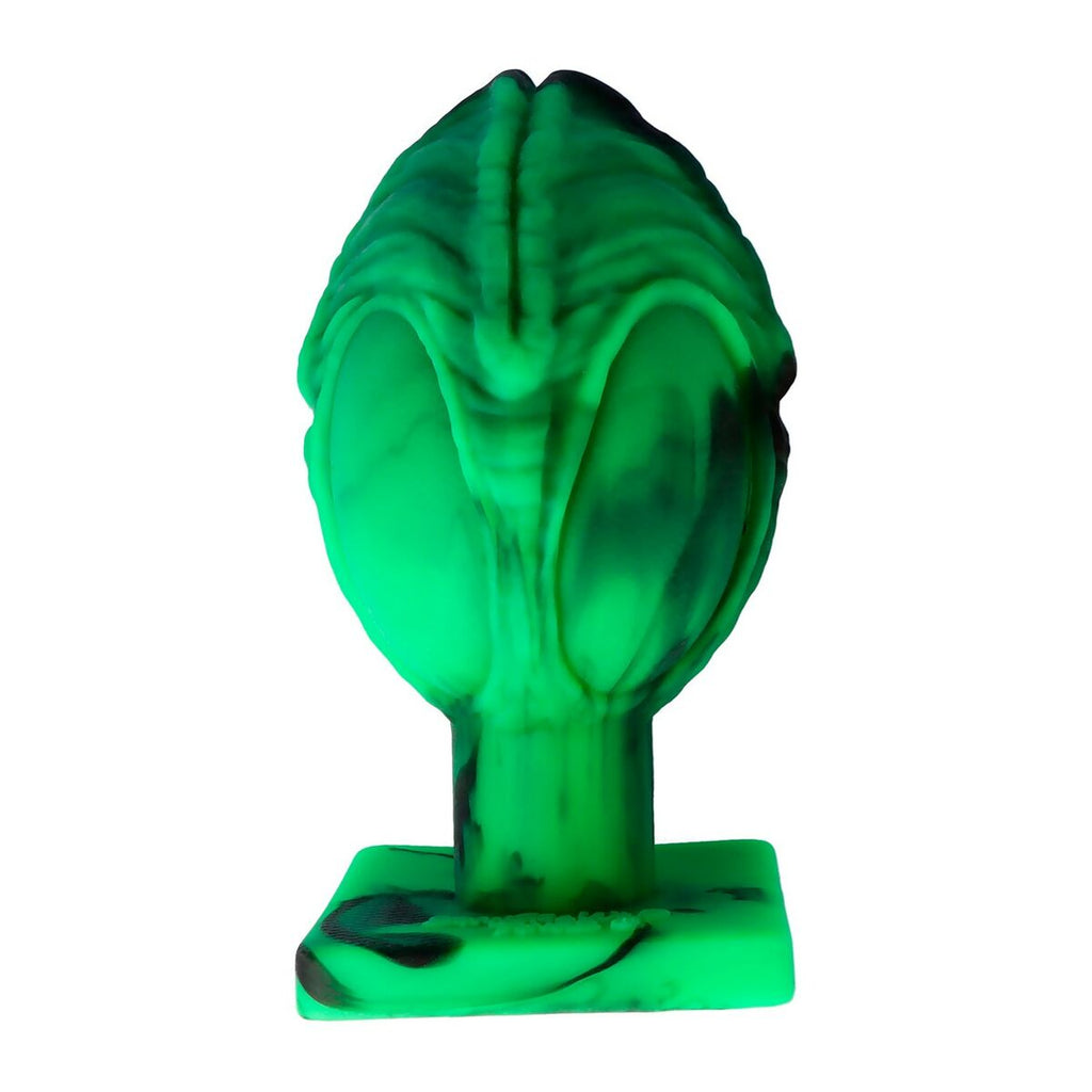 Virgite Analplug aus hautfreundlichem Silikon grün - Erotik Shop