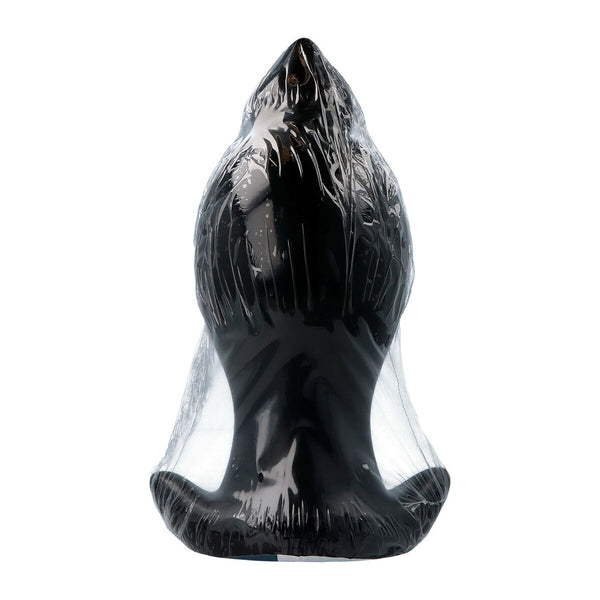 Virgite Analplug Schwarz aus Silikon mit Saugnapf - Erotik Shop