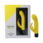 Virgite Dual Stimulationsvibrator Silikon aufladbar und diskret - Erotik Shop