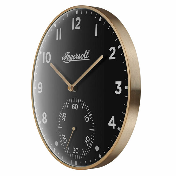 Wanduhr Ingersoll 1892 IC003GB Gold Schwarz - Dekoration