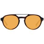 Tortoiseshell Sonnenbrille mit orangefarbenen Gläsern von WEB EYEWEAR Herrensonnenbrille, stilvolles Design
