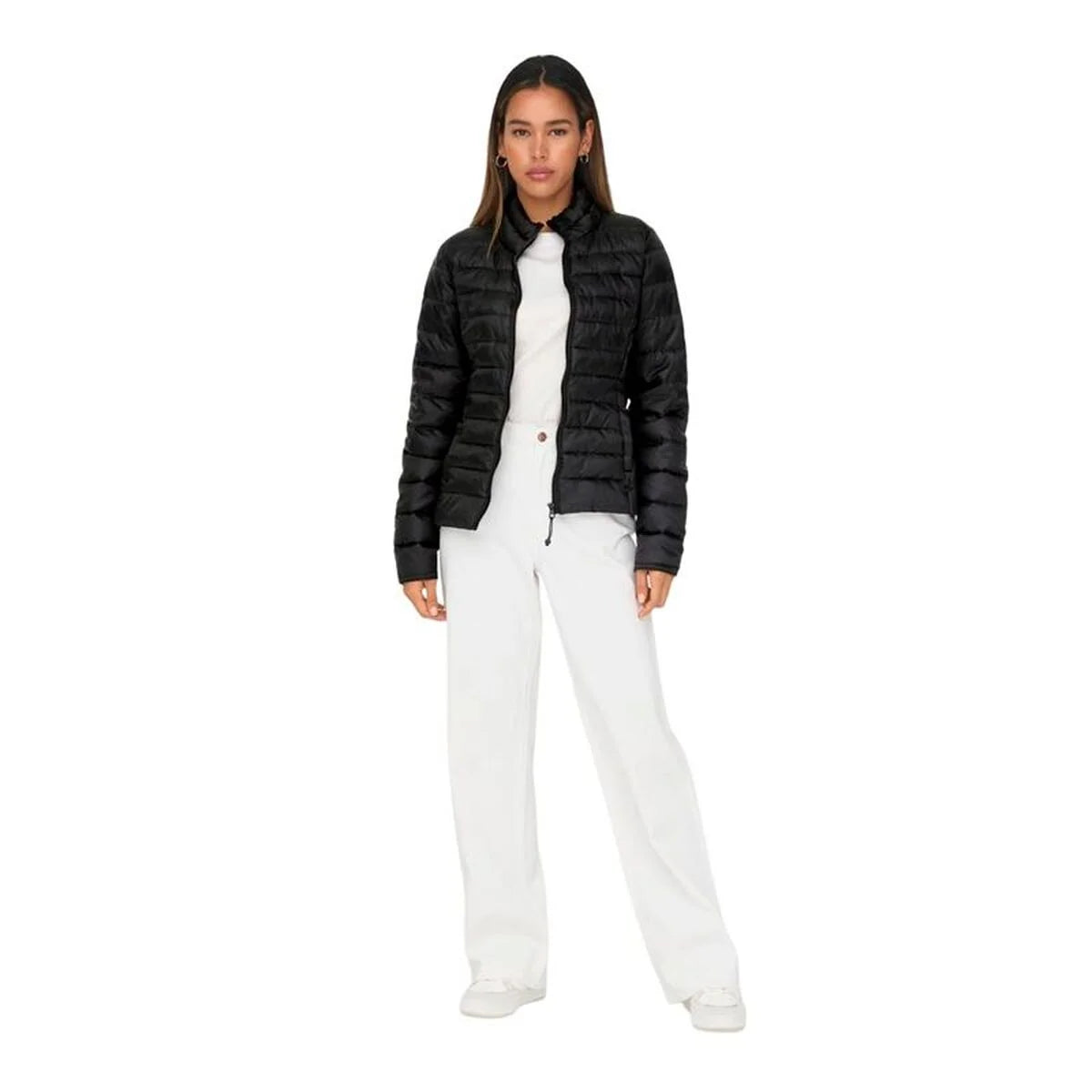 Only Onltahoe Damen-Steppjacke – Schwarz – Produktansicht 3