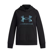 Kinder-Hoodie Under Armour Rival Fleece Schwarz
