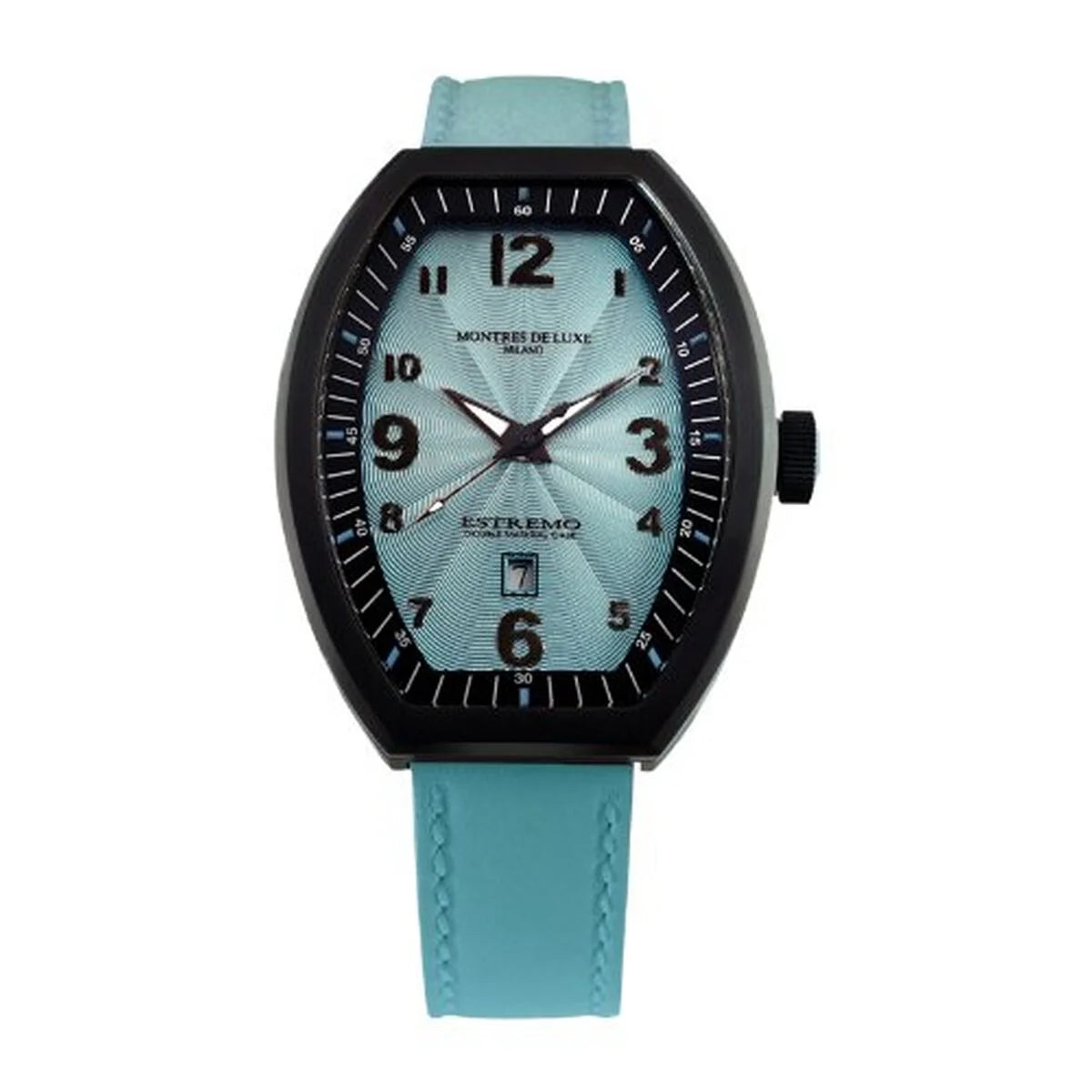 Damenuhr Montres de Luxe EXL A 8301 – Türkis, 35 mm – Produktansicht 4