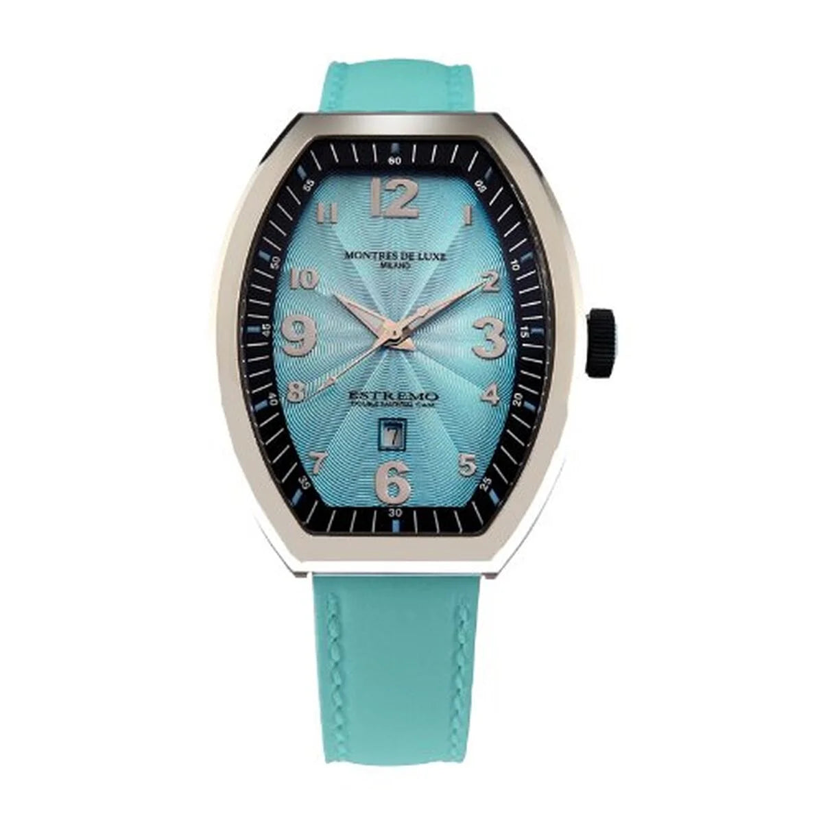 Damenuhr Montres de Luxe EXL A 8301 – Türkis, 35 mm – Produktansicht 3