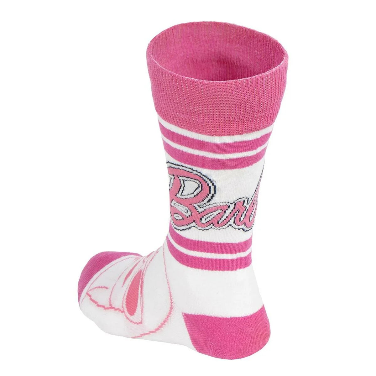 Crew-Socken Barbie Rosa Weiß Größe 36–43 – Produktansicht 3