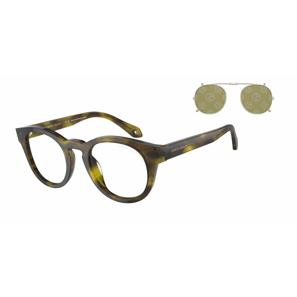 Armani Damensonnenbrille AR8190U-59871W Braun UV400 - Mode & Accessoires