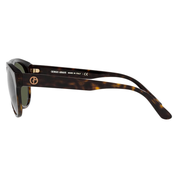 Armani Damensonnenbrille braun mit grünen Linsen UV400 - Mode & Accessoires