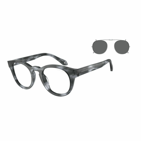 Armani Damensonnenbrille Grau Acetat UV400 Schutz - Mode & Accessoires