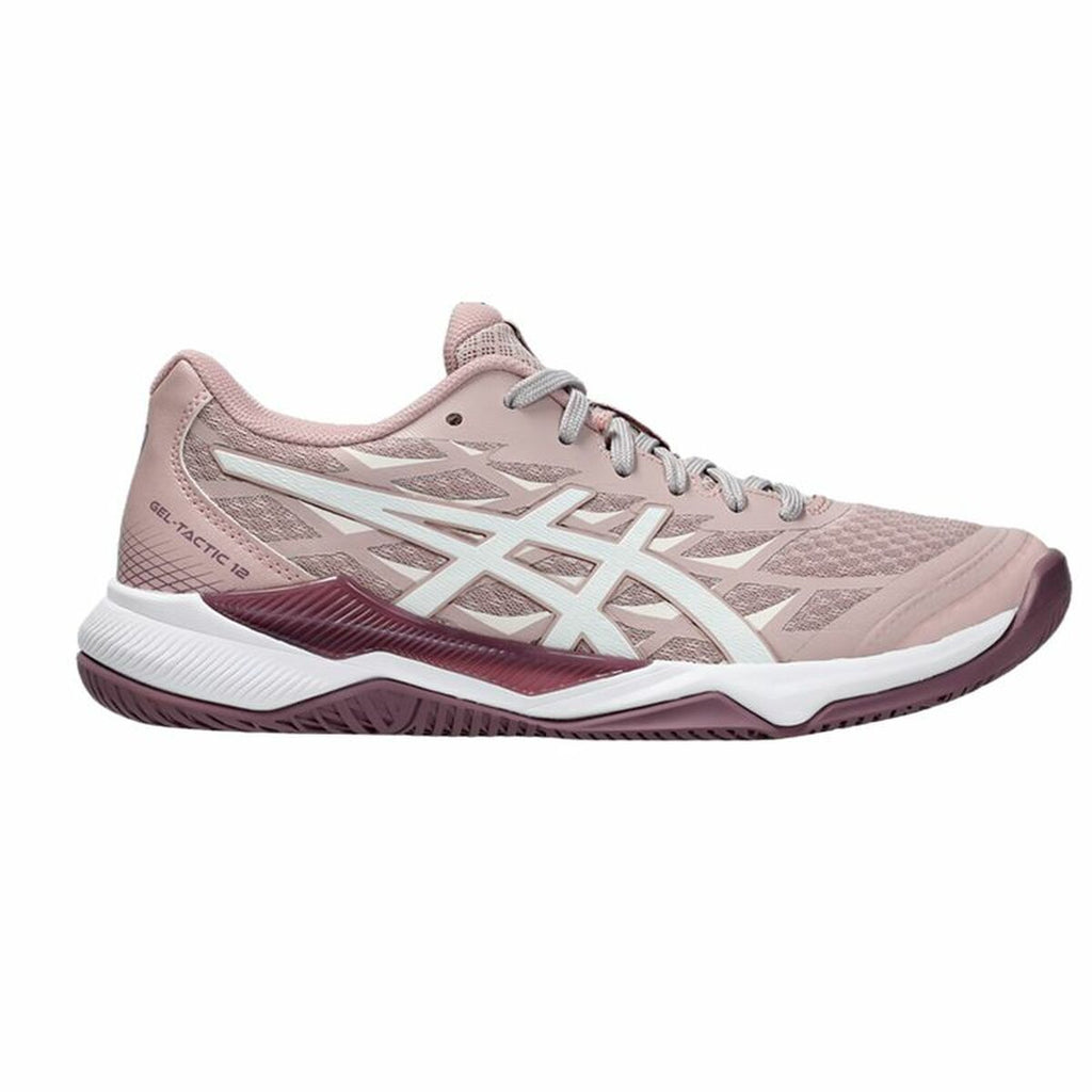Asics Handballschuhe Gel-Tactic 12 Orange Rosa für Damen - Mode & Accessoires