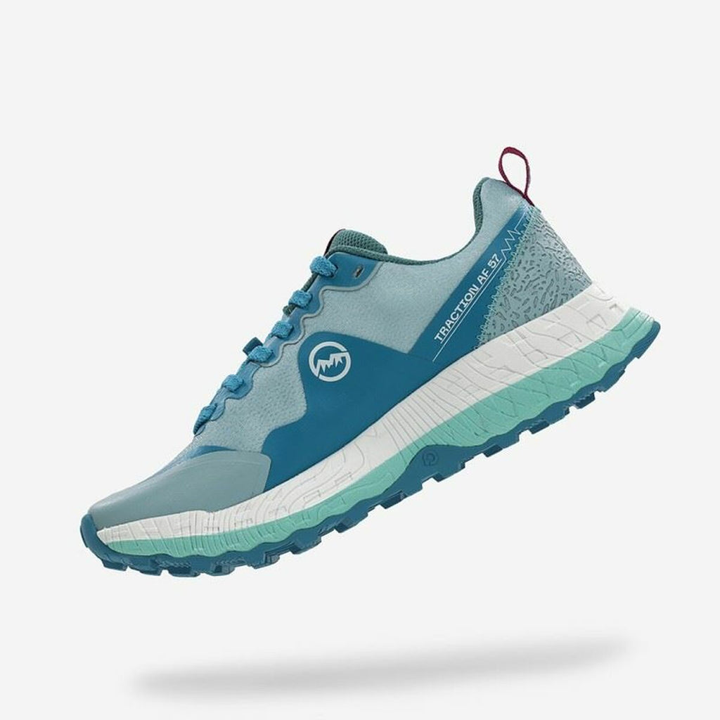 Atom Laufschuhe Damen Blau atmungsaktiv und rutschfest - Sport & Freizeit