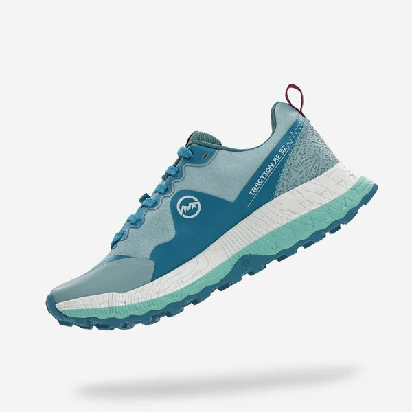 Atom Laufschuhe Damen Blau atmungsaktiv und rutschfest - Sport & Freizeit