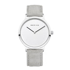 Bering Damenuhr 39 mm – Elegantes Design in Grau
