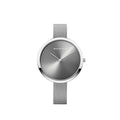 Bering Damenuhr 40 mm – Elegantes Design in Grau
