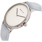 Bering Damenuhr - Elegante Armbanduhr mit Lederarmband