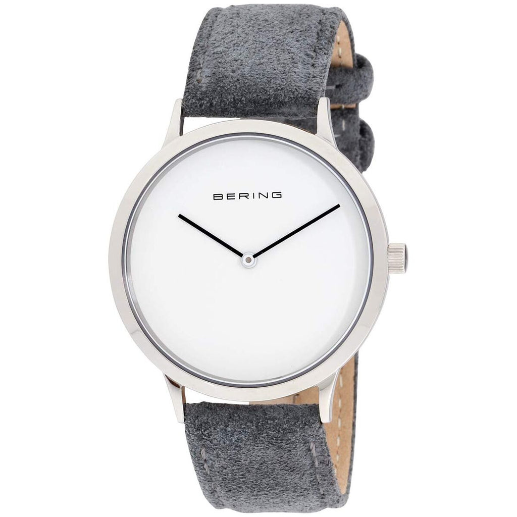 Bering Damenuhr - Elegantes Design mit Lederarmband