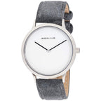 Bering Damenuhr - Elegantes Design mit Lederarmband