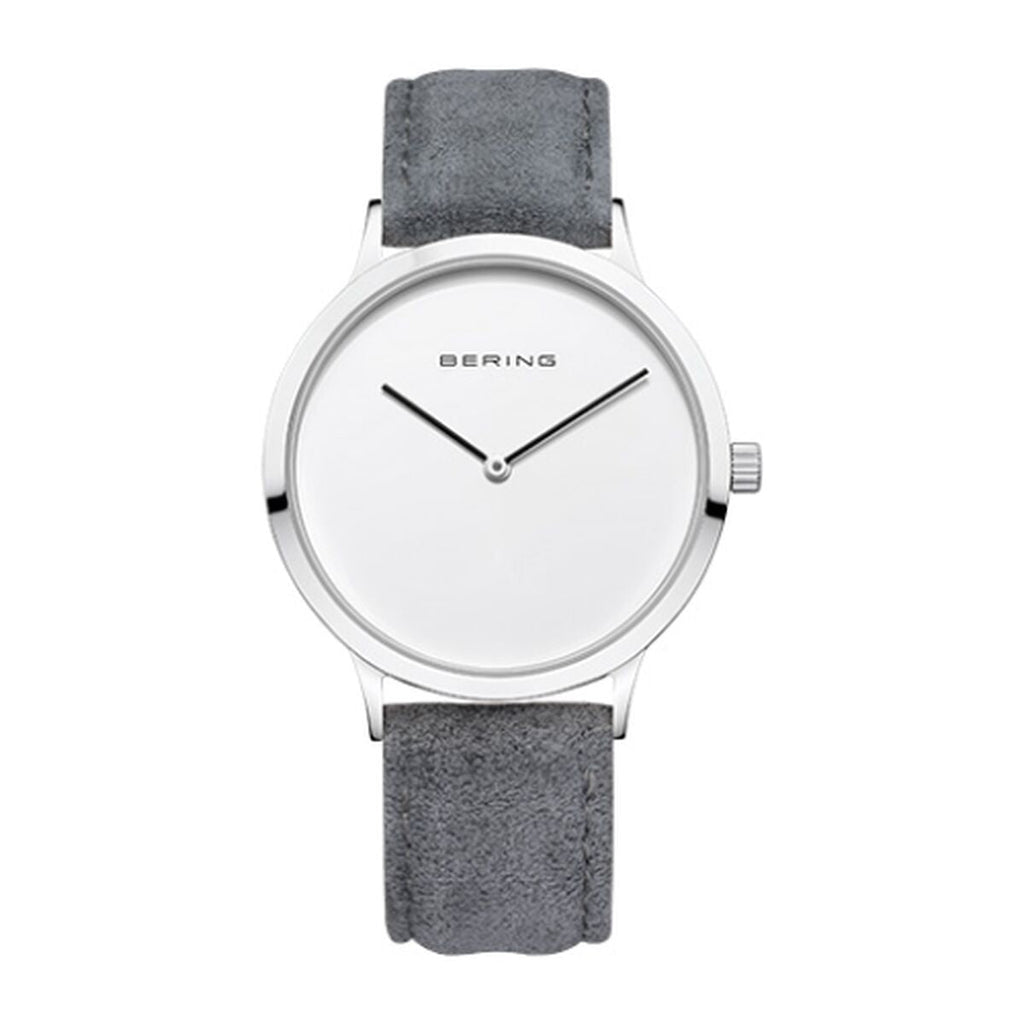 Bering Damenuhr - Elegantes Design mit Lederarmband