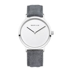 Bering Damenuhr - Elegantes Design mit Lederarmband