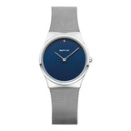 Bering Damenuhr Ø 30 mm – Elegantes Design in Grau