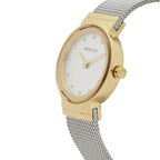 Bering Damenuhr Ø 39 mm – Elegantes Design in Grau und Blau